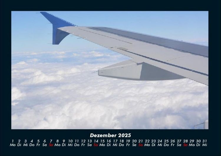 Produktbild: Flugzeuge 2025 Fotokalender DIN A4