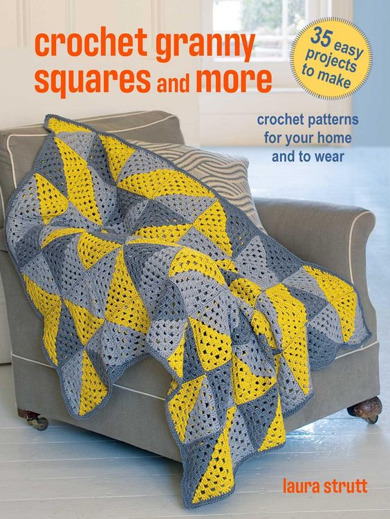 Produktbild: Crochet Granny Squares and More: 35 Easy Projects to Make