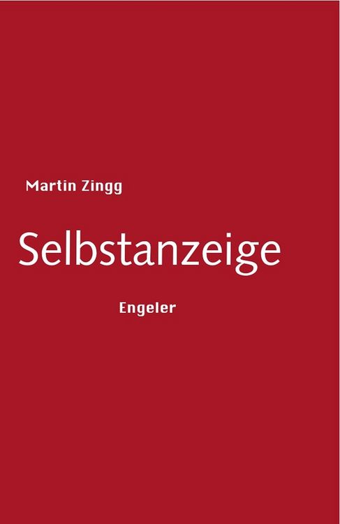 Produktbild: Selbstanzeige