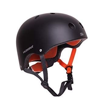 Produktbild: HUDORA 84103 - Skaterhelm, Skateboard-Helm, Scooter-Helm, Fahrrad-Helm, Gr. 51-55, anthrazit