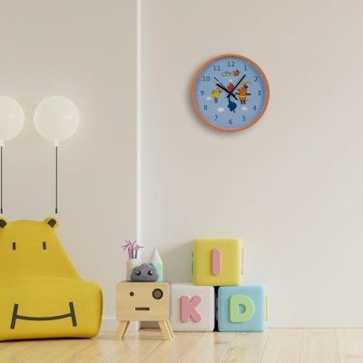 Produktbild: Bresser 11645 - DieMaus Kinder-Wanduhr Fliegen, 25 cm