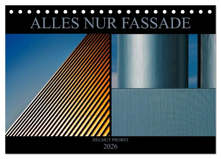 Produktbild: Alles nur Fassade (Tischkalender 2026 DIN A5 quer), CALVENDO Monatskalender