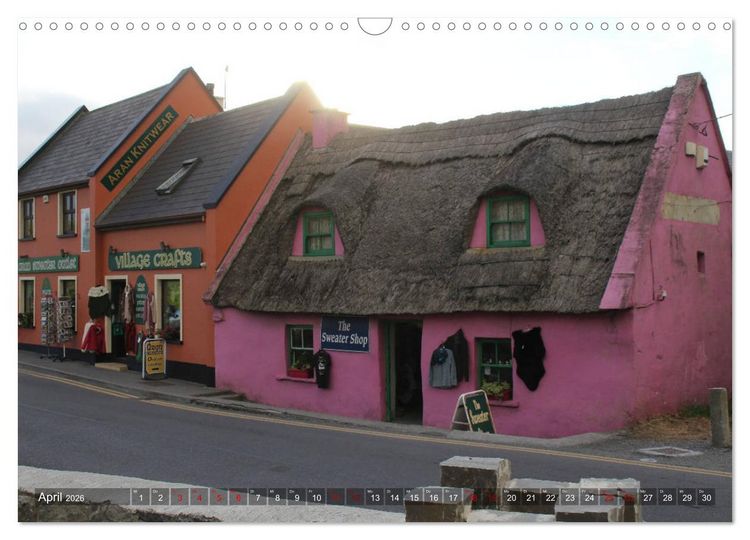 Produktbild: Irland 2026 - Die sch&ouml;nsten Reiseziele (Wandkalender 2026 DIN A3 quer), CALVENDO Monatskalender