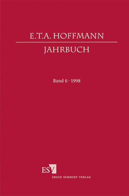 Produktbild: E.T.A. Hoffmann-Jahrbuch 1998
