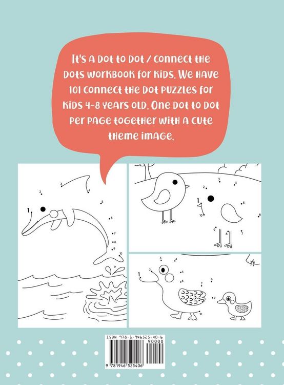 Produktbild: Dot To Dot Books For Kids Ages 4-8