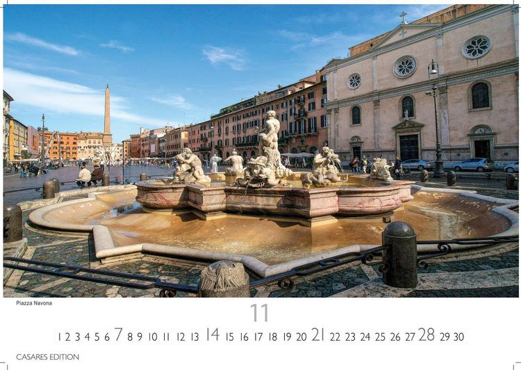 Produktbild: Rom Kalender 2027 &ndash; Wandkalender | Fotokalender Italien 35x50cm - mit 12 beeindruckenden Motiven der ewigen Stadt