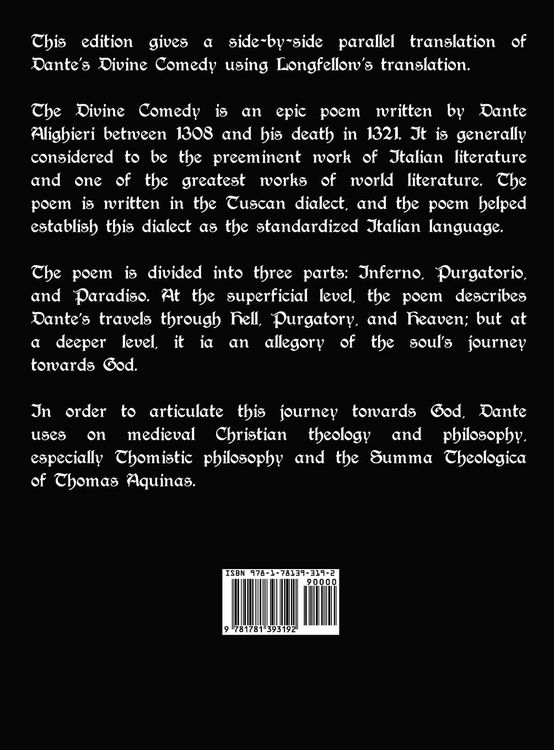 Produktbild: The Divine Comedy / La Divina Commedia - Parallel Italian / English Translation