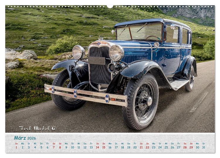 Produktbild: Oldtimer, die neuen ALTEN (hochwertiger Premium Wandkalender 2026 DIN A2 quer), Kunstdruck in Hochglanz