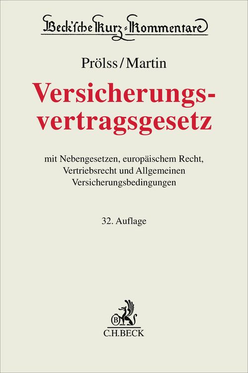 Produktbild: Versicherungsvertragsgesetz. VVG