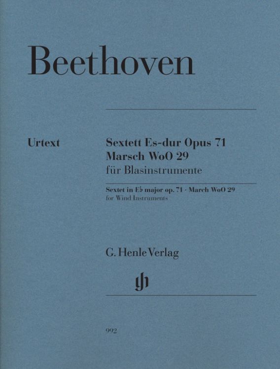 Produktbild: Ludwig van Beethoven - Sextett op. 71 und Marsch WoO 29