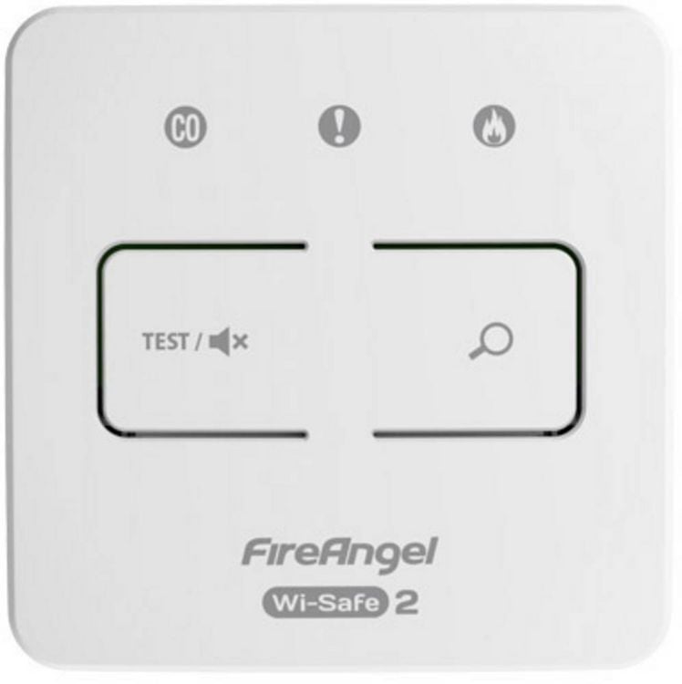 Produktbild: FireAngel WTSL-F-1EU Fernbedienung inkl. 10 Jahres-Batterie, vernetzbar batteriebetrieben