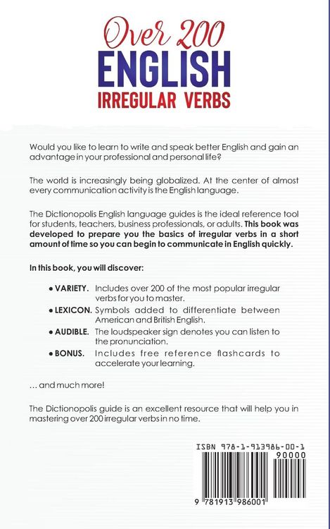Produktbild: Over 200 English Irregular Verbs