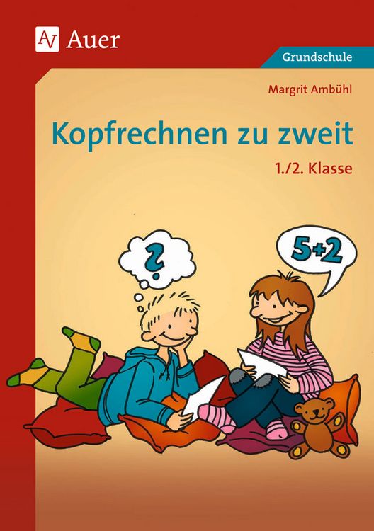 Produktbild: Kopfrechnen zu zweit, Klasse 1/2