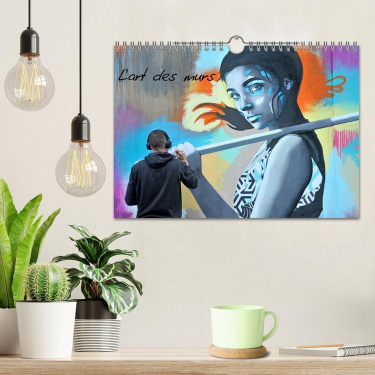 Produktbild: L'art des murs (Calendrier mural 2026 DIN A4 vertical), CALVENDO calendrier mensuel