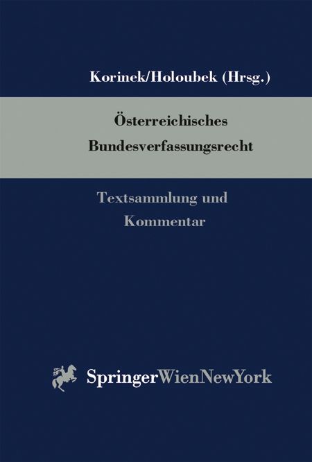 Produktbild: &Ouml;sterreichisches Bundesverfassungsrecht (B-VR)