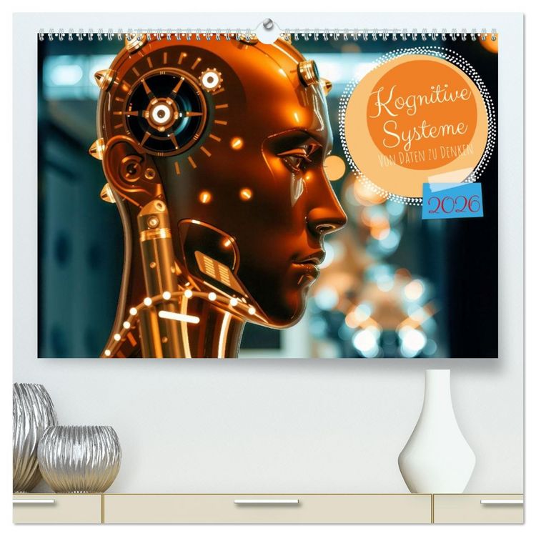 Produktbild: Kognitive Systeme (hochwertiger Premium Wandkalender 2026 DIN A2 quer), Kunstdruck in Hochglanz
