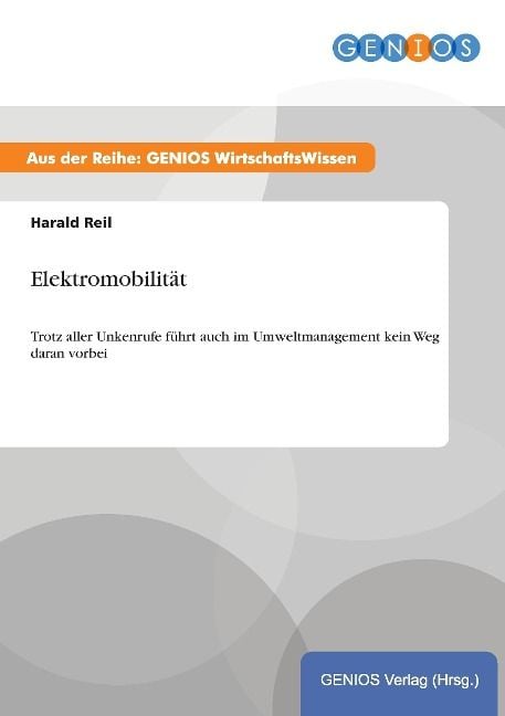 Produktbild: Elektromobilit&auml;t