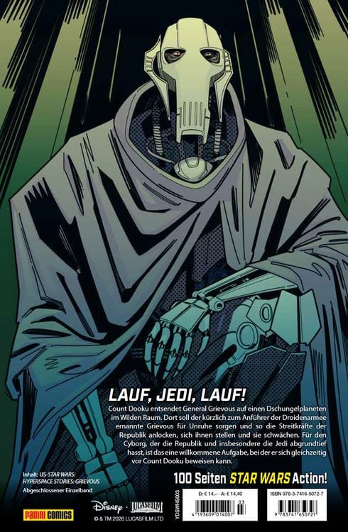 Produktbild: Star Wars Comics: Grievous