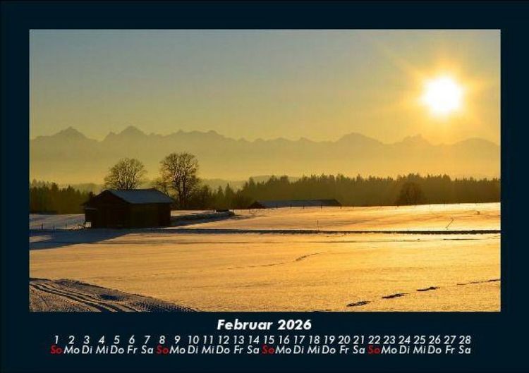 Produktbild: Sonnenuntergang 2026 Fotokalender DIN A5