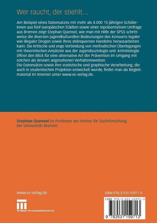 Produktbild: Wer raucht, der stiehlt...