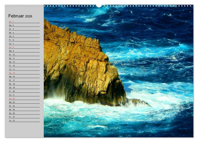 Produktbild: Schottland. Herbe Natursch&ouml;nheit (Wandkalender 2026 DIN A2 quer), CALVENDO Monatskalender