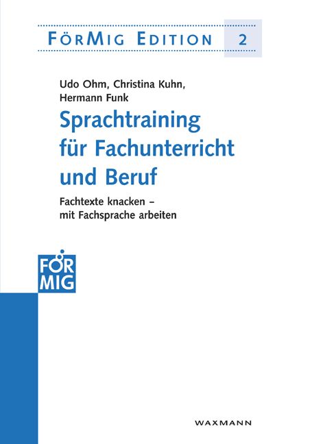 Produktbild: Sprachtraining f&uuml;r Fachunterricht und Beruf