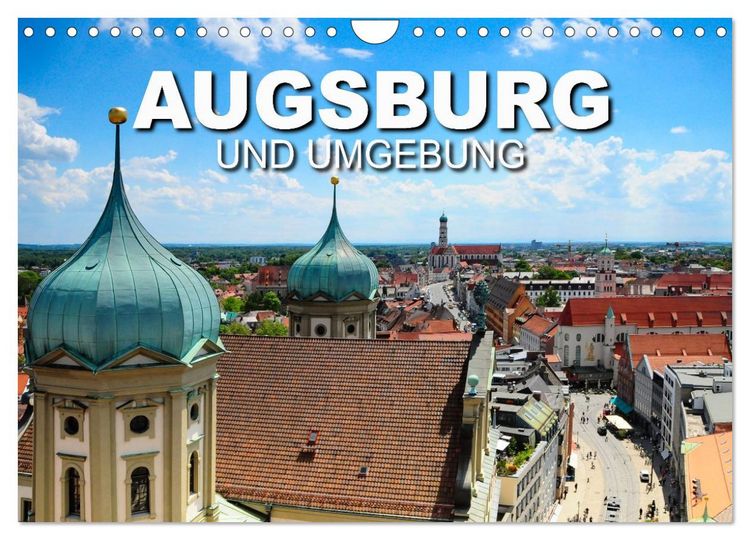 Produktbild: Augsburg und Umgebung (Wandkalender 2027 DIN A4 quer), CALVENDO Monatskalender