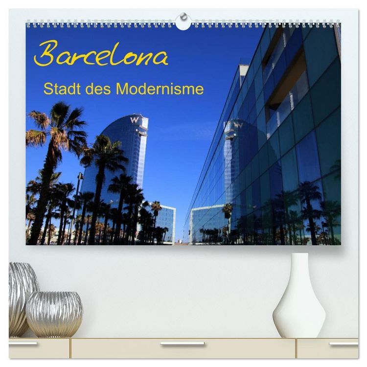 Produktbild: Barcelona - Stadt des Modernisme (hochwertiger Premium Wandkalender 2026 DIN A2 quer), Kunstdruck in Hochglanz