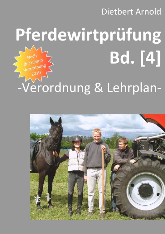 Bild vom Artikel Pferdewirtprüfung [Band 4] vom Autor Dietbert Arnold