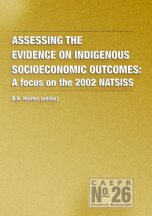 Produktbild: Assessing the Evidence on Indigenous Socioeconomic Outcomes
