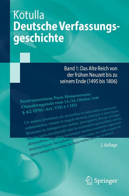 Produktbild: Deutsche Verfassungsgeschichte