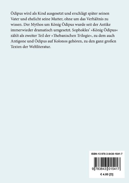 Produktbild: K&ouml;nig &Ouml;dipus