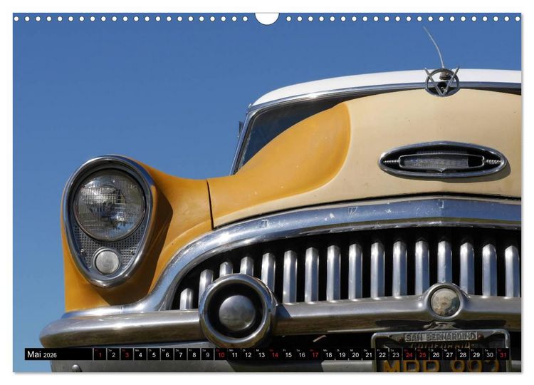 Produktbild: The art of mobility - american cars from the 50s & 60s (Part 2) (Wandkalender 2026 DIN A3 quer), CALVENDO Monatskalender