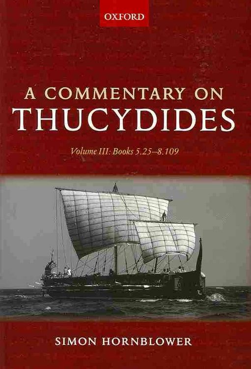 Produktbild: Hornblower, S: Commentary on Thucydides: Volume III: Books 5