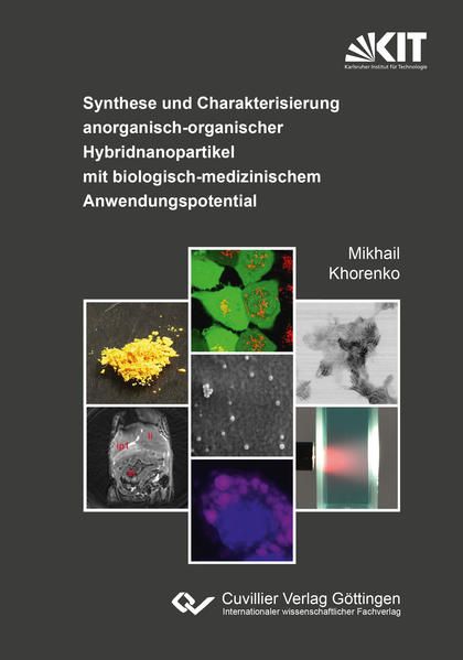 Produktbild: Synthese und Charakterisierung anorganisch-organischer Hybridnanopartikel mit biologisch-medizinischem Anwendungspotential
