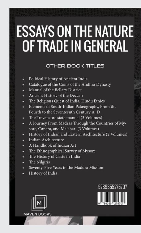 Produktbild: Essays on the Nature of Trade in General