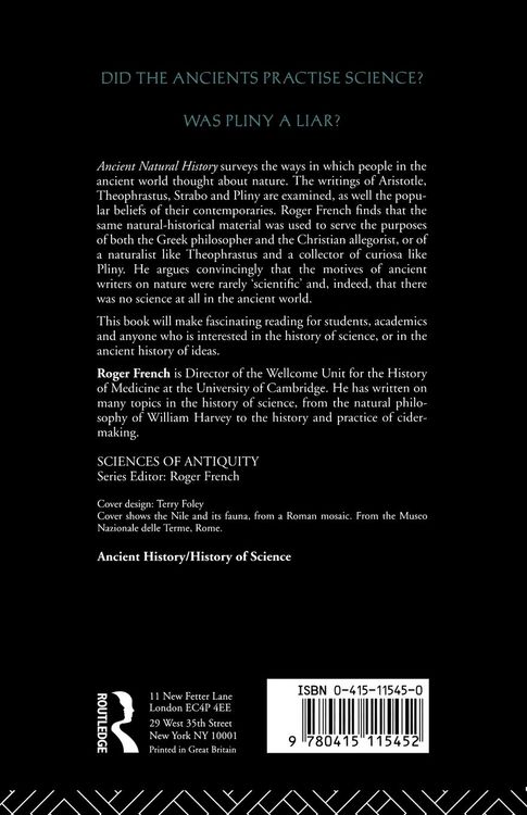 Produktbild: Ancient Natural History