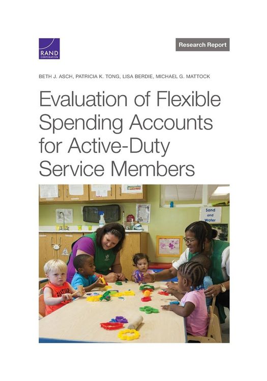 Produktbild: Evaluation of Flexible Spending Accounts for Active-Duty Service Members