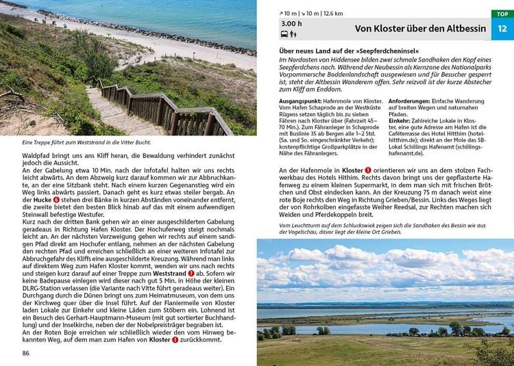 Produktbild: ROTHER Wanderf&uuml;hrer R&uuml;gen. 50 Touren auf Deutschlands gr&ouml;&szlig;ter Ostseeinsel, auf Hiddensee und Fischland-Dar&szlig;-Zingst