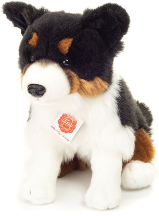 Produktbild: Teddy Hermann 91956 - Tri-Color Border Collie, sitzend, 30 cm