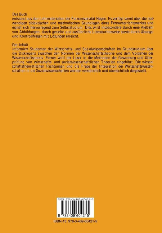 Produktbild: Methoden der Wirtschafts- und Sozialwissenschaften