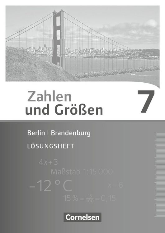 Produktbild: Zahlen und Gr&ouml;&szlig;en - Berlin und Brandenburg - 7. Schuljahr