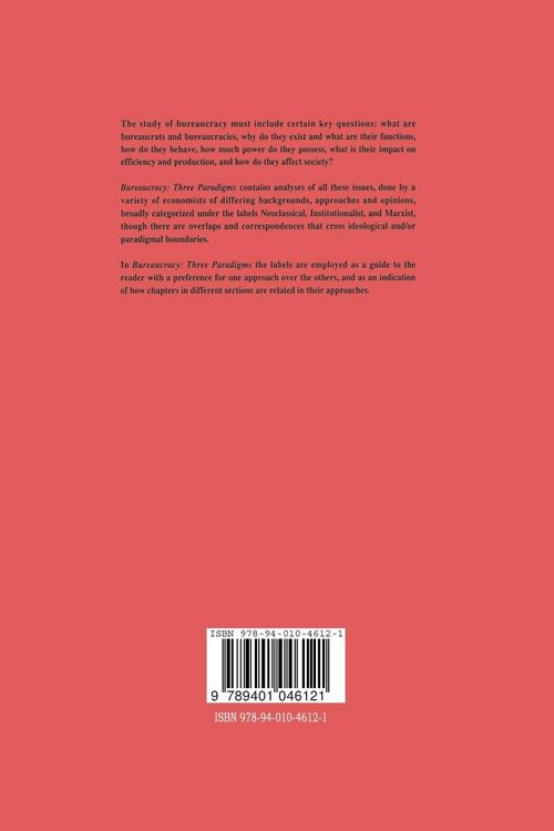 Produktbild: Bureaucracy: Three Paradigms