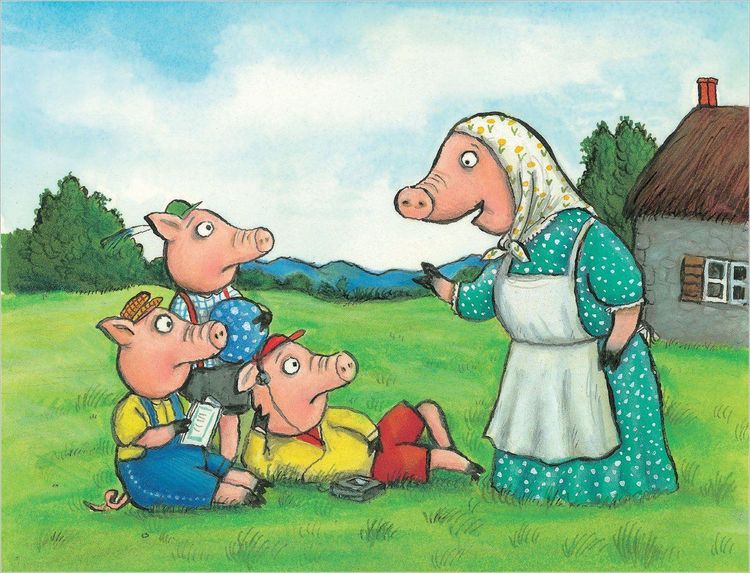 Produktbild: The Three Little Pigs and the Big Bad Wolf