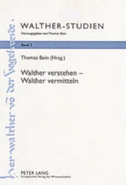 Produktbild: Walther verstehen &ndash; Walther vermitteln