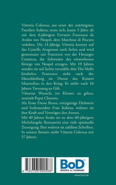 Produktbild: Vittoria Colonna, spirituelle Geliebte von Michelangelo