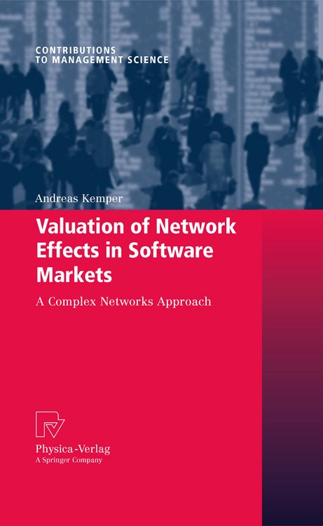 Produktbild: Valuation of Network Effects in Software Markets