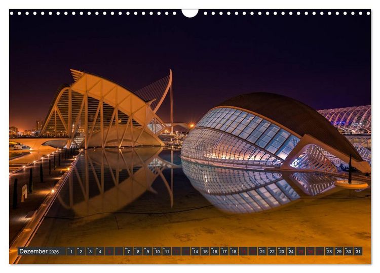 Produktbild: Valencia - Stadt am Turia (Wandkalender 2026 DIN A3 quer), CALVENDO Monatskalender