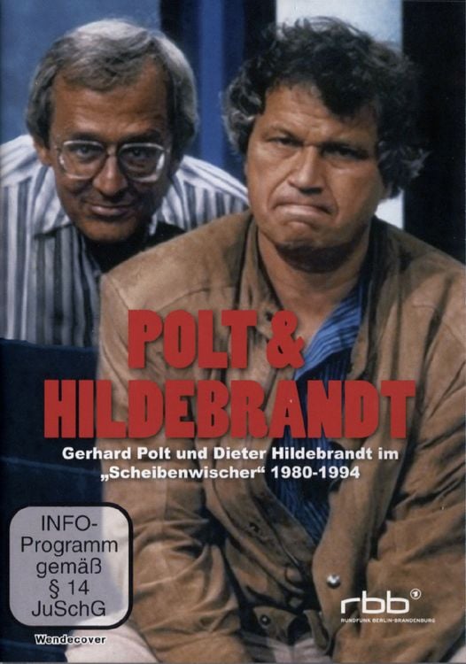 Produktbild: Polt & Hildbrandt - Gerhard Polt und Dieter Hildebrandt im Scheibenwischer 1980-1994 [2 DVDs]