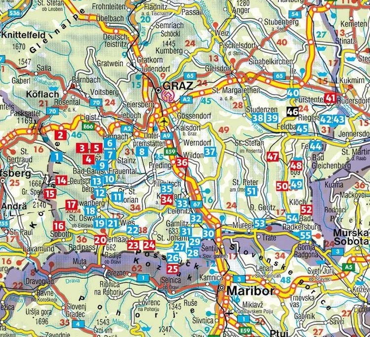 Produktbild: ROTHER Wanderf&uuml;hrer Steirisches Weinland